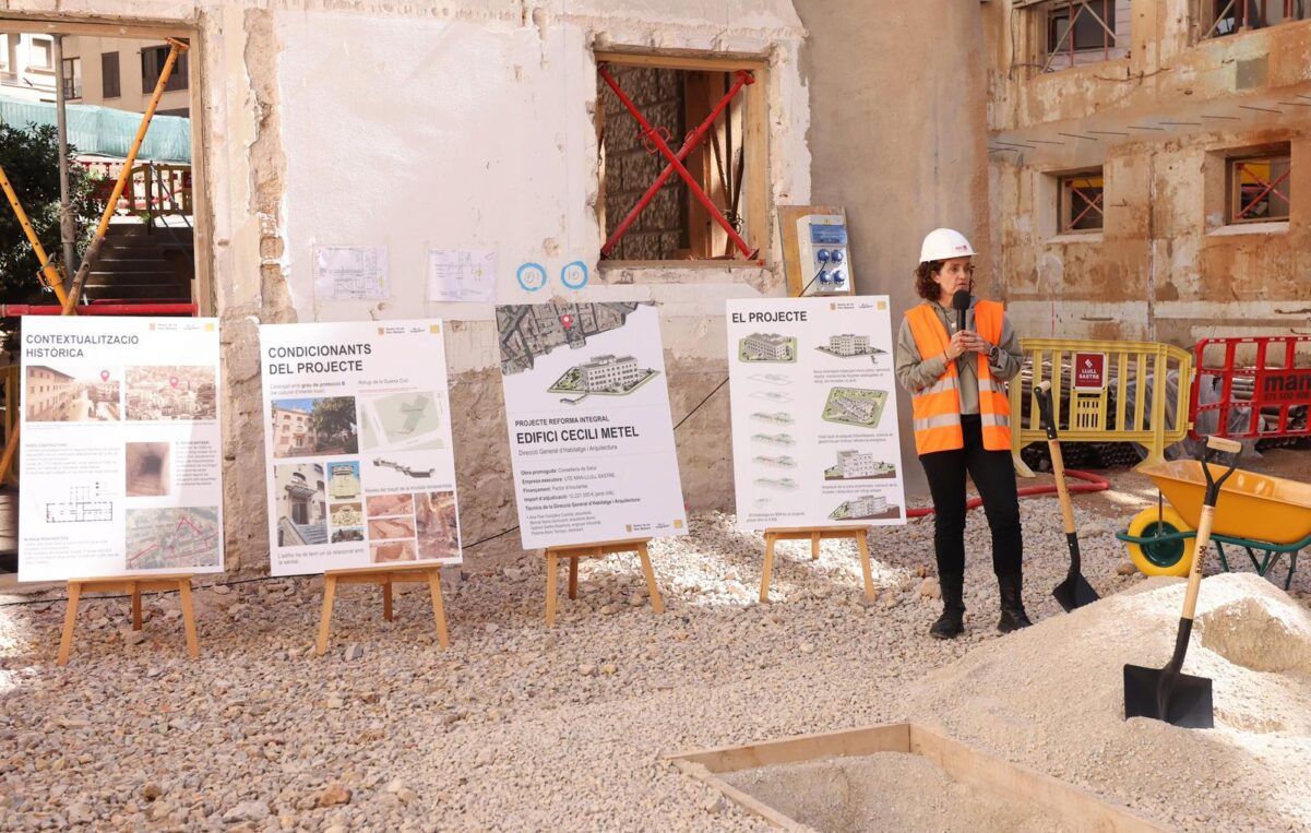 Presentació del projecte de rehabilitació de l'edifici Cecili Metel (Palma)