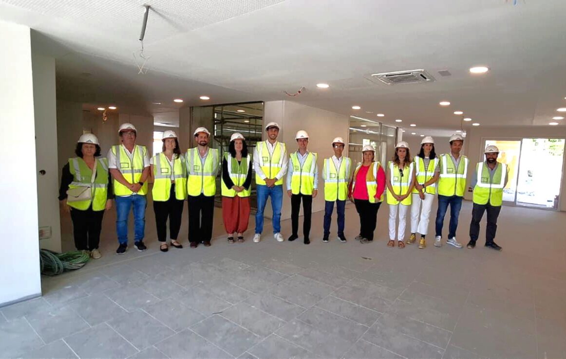 Visita final d'obres a la residència de Sant Llorenç