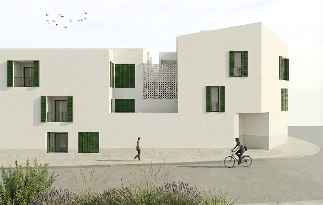 Imatge dels habitatges des Mercadal 